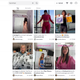 Screenshot of TikTok search page
